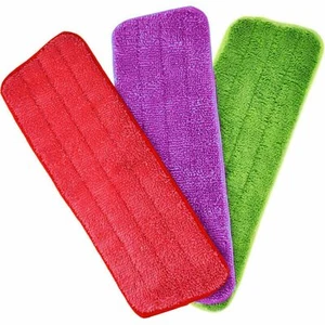 Neu Ersatz-Mopp Mikrofaser waschbar Nachfüllstaub Bodentuch Reinigungspads UK - Bild 1 von 5