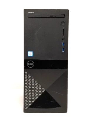Dell Vostro 3670 Mini Tower Desktop Intel i5-8th Gen 16GB Ram 256GB SSD Win 11 - Image 1 of 4