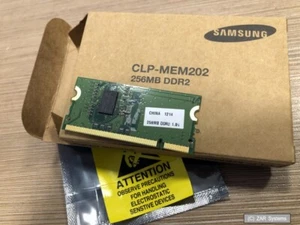 Original 256MB Samsung CLP-MEM202 Speicher, RAM für CLP-610, CLX-6200, CLX-6210 - Picture 1 of 1