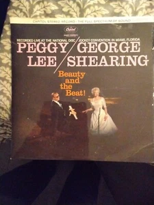 PEGGY LEE WITH GEORGE SHEARING "BEAUTY AND THE BEAT!" VINYL LP 1959 - Picture 1 of 4