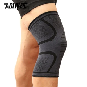 XXXL taglie forti manicotto a compressione manica al ginocchio supporto dolori articolari sollievo artrite - Foto 1 di 20