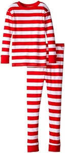 New Jammies Boys' Holiday Snuggly Sleepwear Set 8 - Picture 1 of 1