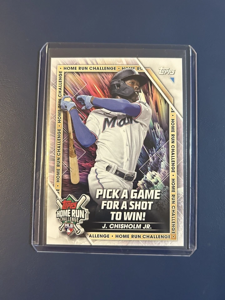 2023 Topps Series 2 Jazz Chisholm #HRC-12 Unscratched Home Run Challenge - Image 1 of 2