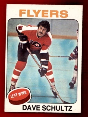 1975-76 O-Pee-Chee #147 Dave Schultz EXMT - Image 1 of 2