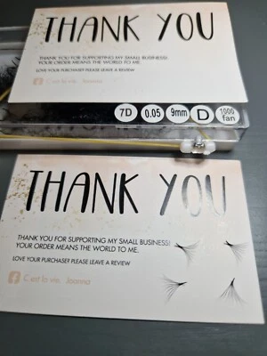 Russian Volume Eyelash Extensions 7D 0.05 9mm 1000pc ❤️ — 第 1/2 张图片