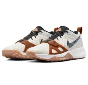 Nike Air Zoom Diamond Elite Turf Summit White Dark Russet FZ8654-100 Size 13 US - Picture 1 of 6