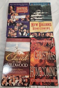 4 Used VHS Tapes Gaither CHRISTMAS HOMECOMING Something Beautiful NEW ORLEANS - Picture 1 of 5
