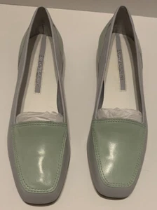 Enzo Angiolini Leather uppers/soles Cloud Blue Liberty Blue Mule 6.5 New - Picture 1 of 4