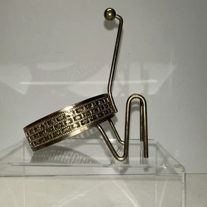 Vintage Anchor Hocking Chip And Dip Bowl Metal Holder Bracket Only MCM - Picture 1 of 6