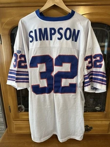 Vintage 80s OJ Simpson Buffalo Bills NFL Jersey - Picture 1 of 6