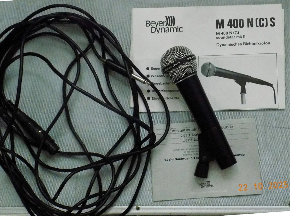 Beyer Dynamics Soundstar MK2 -Mikrofon Los 4a - Bild 1 von 1