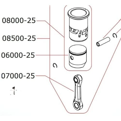 NOVAROSSI 08500-25 ACCOPPIAMENTO COMPLETO  ROMA - Image 1 of 1