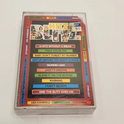 Hitz Blitz Various Artists Cassette Tape Possum PTVK1001 - Image 1 of 4