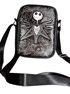 Nightmare Before Christmas Jack Skellington Cross Body Bag Disney Buckle Down - Image 1 of 4