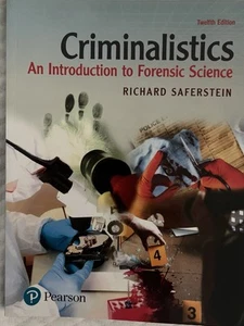 Kriminalistik, Eine Einführung in die Forensik 12. Auflage, PB, Saferstein, - Bild 1 von 1