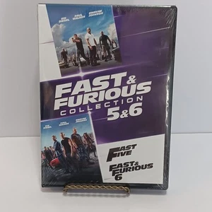 Fast Five/Fast & Furious 6 DVD 2 movies Region 1 Paul Walker Vin Diesel NEW #4 - Picture 1 of 5