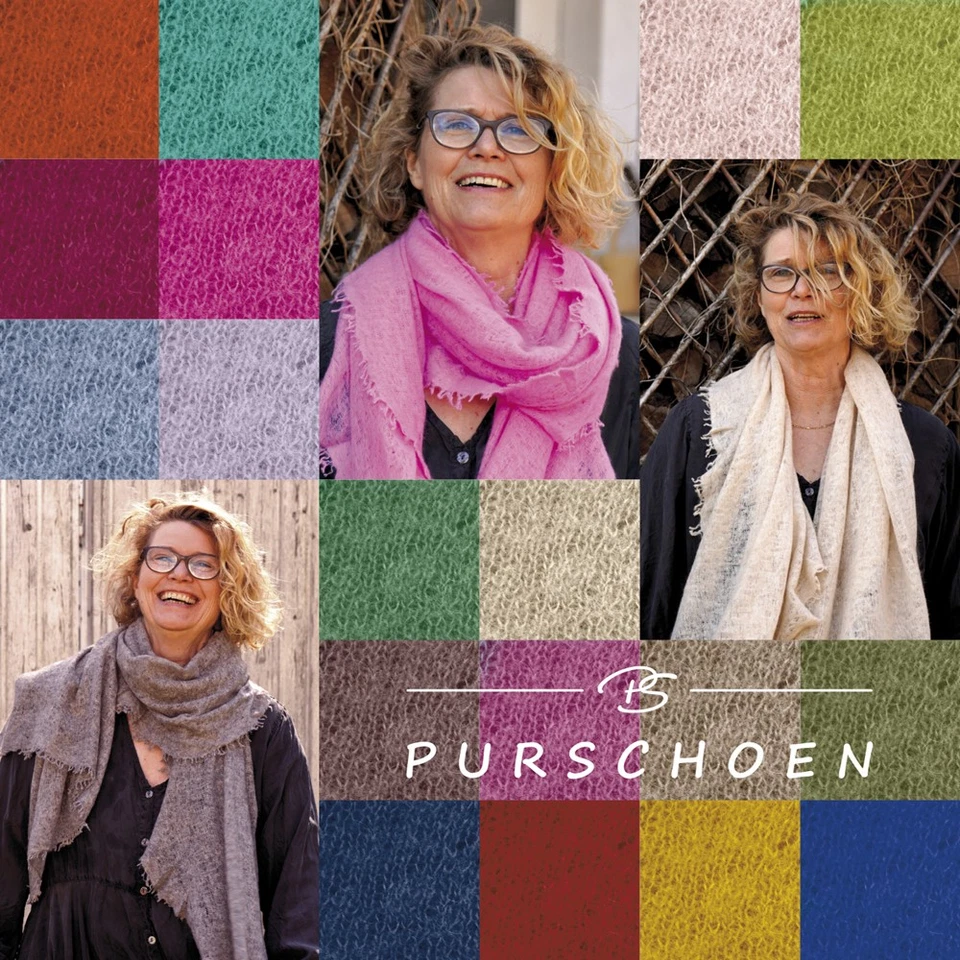 Schal Purschoen aus 100% Kaschmir – Strickmode zum Wohlfühlen