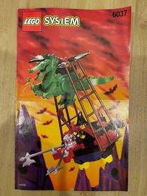 LEGO Castle: Witch's Windship (6037) Complete w Instructions no Box