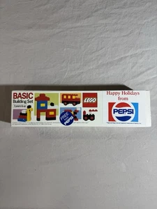 Vintage 1985 Lego Basic Building Set 1562 Happy Holidays von Pepsi Promo NEU - Bild 1 von 7
