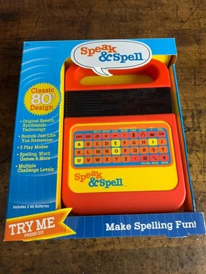 Speak & Spell Electronic Game - Educational Learning Toy, Spelling Games, NIB - Image 1 of 2