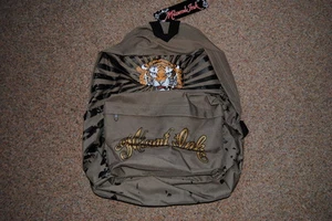 MIAMI INK GOLDEN TIGER BACKPACK BNWT OFFICIAL TATTOO SHOP REALITY TV AMI JAMES - Picture 1 of 4