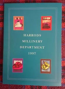 Harrods Millinery Department 1997 promotional postcards unused card rewards - Picture 1 of 6