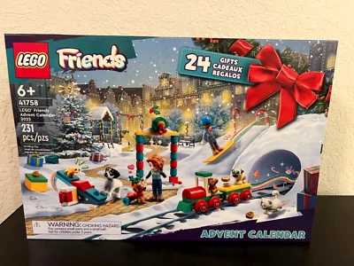 Lego Friends  Advent Calendar 41758 Christmas Holiday Countdown Playset - Image 1 of 4