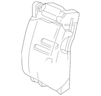 Pinza de freno delantera genuina GM 2004-2007 Cadillac CTS sedán lado del conductor 89047727 Foto 1 de 2
