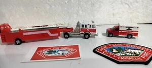 Matchbox MegaTon San Luis Obisbo Fire Department TDA W/ Ambulance - Picture 1 of 5