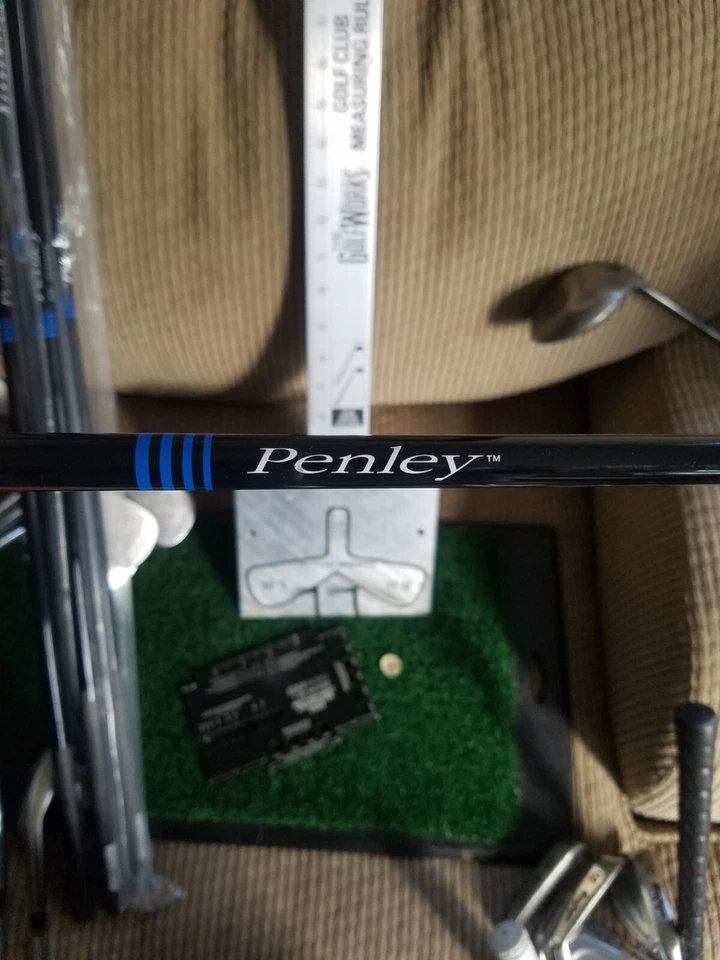 Nueva varilla de hierro Penley Steel Flight Platinum rígida flexible grafito... punta cónica .355 Foto 1 de 4