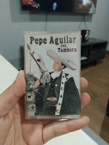 CASSETTE TAPE PEPE AGUILAR.- CON TAMBORA. - Picture 1 of 6