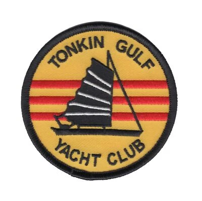 Tonkin Gulf Yacht Club Small 3 Inch Patch - Image 1 of 4