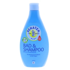 Penaten Baby Bad & Shampoo 2 in 1 Waschlotion für Haut & Haar 400 ml Babypflege - Bild 1 von 2