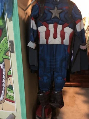 Disfraz de Capitán América Rubíes Marvel - Niños Talla Med Foto 1 de 2