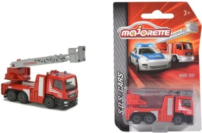 MAJORETTE · MAN TGS FIRE TRUCK · S.O.S. SERIES · 1:76 · BRAND NEW IN SEALED PACK - Image 1 of 3