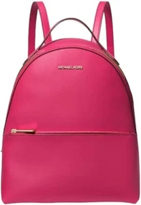 Michael Kors Sheila Medium Logo Backpack (Electric Pink) - Picture 1 of 5