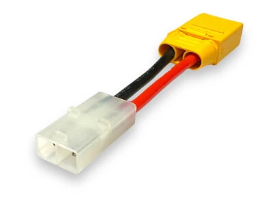 ✅ Adapter Ladekabel XT90 Stecker Male auf Tamiya Male Lipo Akku Kabel Stecker ✅ - Bild 1 von 4