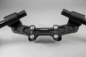 DUCATI 2014-2016 MONSTER 1200 WOODCRAFT RACING CLIPON HANDLEBAR ADAPTER PLATE - Picture 1 of 13