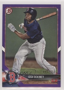 2018 Bowman Prospects Purple /250 Josh Ockimey #BP34