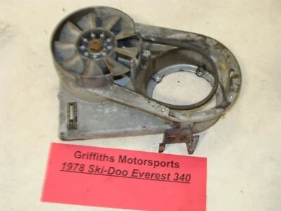 Skidoo Everest 340 1978 OEM ventilador de refrigeración del motor con hoja de correa tipo de cojinete 343 Foto 1 de 4