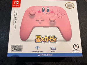 【Popular】PowerA Wireless Controller for Nintendo Switch Kirby Pink Star Design - Picture 1 of 2