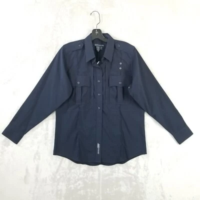 5.11 Tactical Class B Uniform Shirt Women Medium Long Sleeve Navy Blue 32048 New - Image 1 of 4