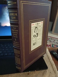 Franklin Library Mystery Deluxe Ltd Postman Always Rings Twice Double Indeminty - Picture 1 of 8