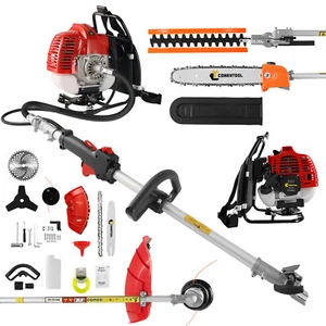 CONENTOOL Benzin Motorsense 2-Takt Freischneider Rasenmäher Rasentrimmer Trimmer - Bild 1 von 11