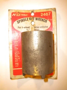 KD TOOLS PARTE #2467 4 RUEDAS MOTRICES HUSILLO TUERCA LLAVE TOMA 1/2' DRIVE - Imagen 1 de 2
