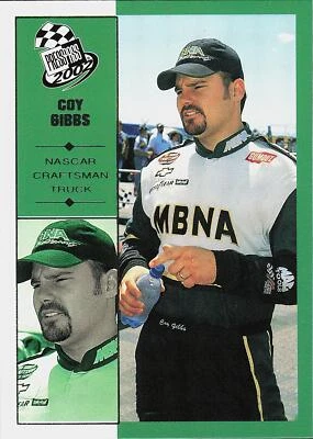 2002 Press Pass #60 Coy Gibbs - Image 1 of 2