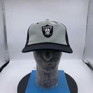 De colección Especialidades Deportivas NFL Los Angeles Raiders Camionero Sombrero Snapback Malla - Imagen 1 de 7
