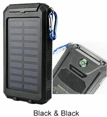 Nuevo banco de energía solar cargador portátil USB Super 10000 mAh 2021 para teléfono  Foto 1 de 4