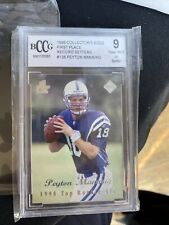 New listing
		Peyton Manning RC BCCG 9 1998 Collectorâs Edge #135