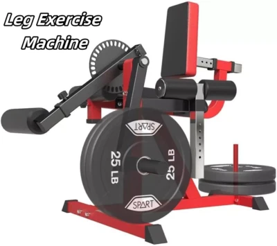 Perfect for Special Leg Fitness, Adjustable Pad Machine For Isolated Thigh, Red - Image 1 of 4